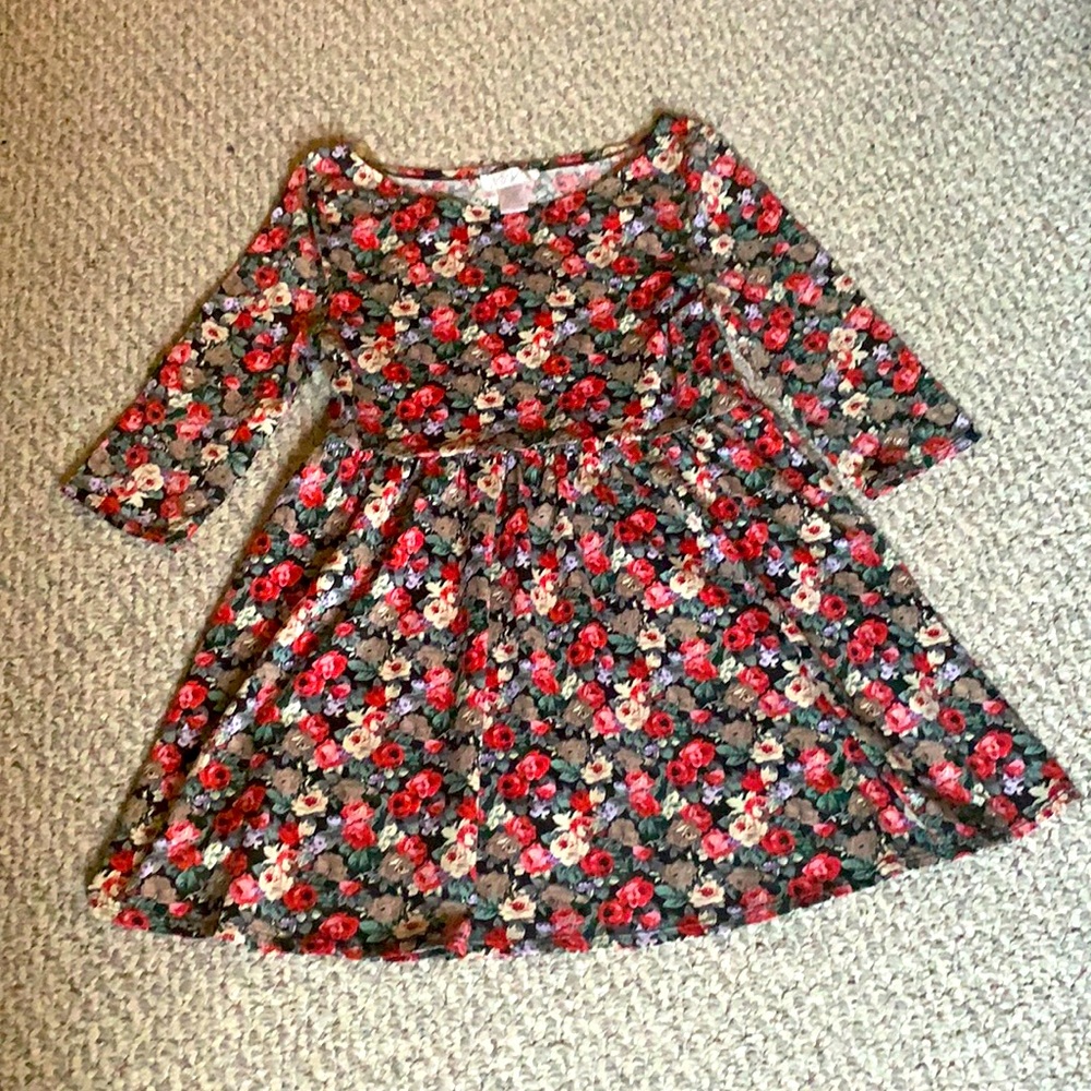 Floral Skater Dress